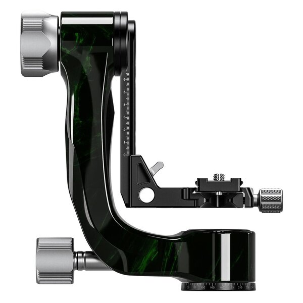 Leofoto 2-Wege-Neiger PG-3 Carbon-Gimbal  grün