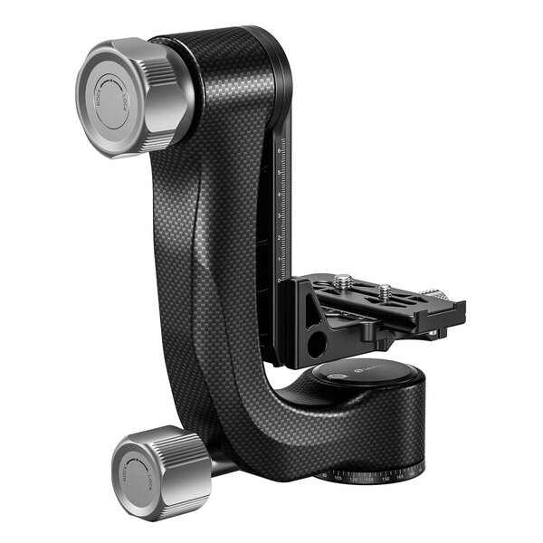 Leofoto 2-Wege-Neiger PG-3 Carbon-Gimbal  schwarz