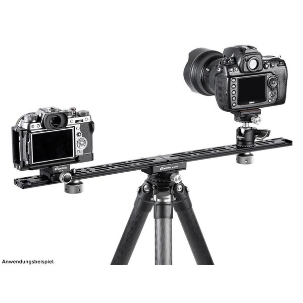 Leofoto Arca-Swiss Schienenset NP-600 2x 300mm + Kupplung 