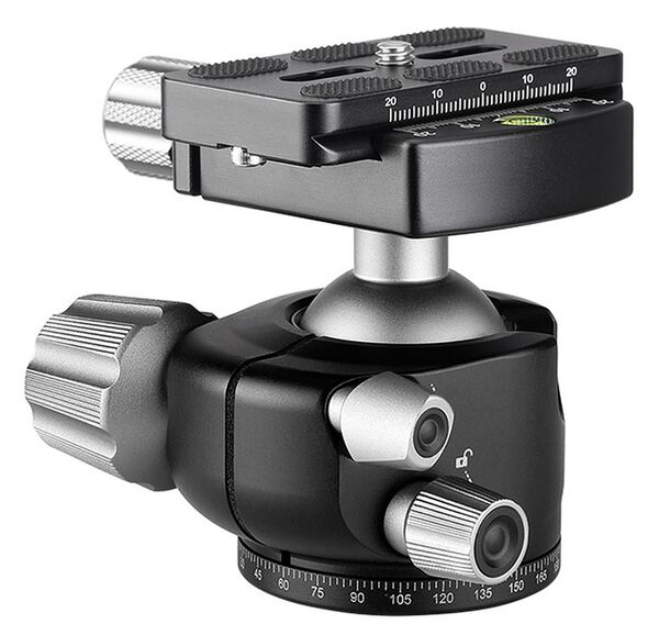Leofoto Ballhead LH-36 + Release Plate QP-70N 