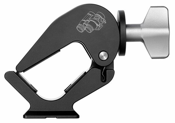 Leofoto BC-02 Fernglasklemme mit Arca-Swiss-Fuß 28 bis 60 mm 