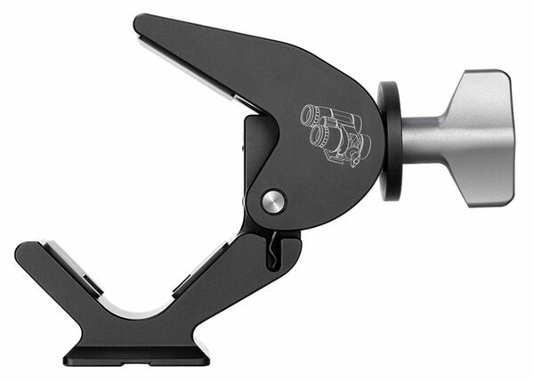 Leofoto BC-02 Fernglasklemme mit Arca-Swiss-Fuß 28 bis 60 mm 