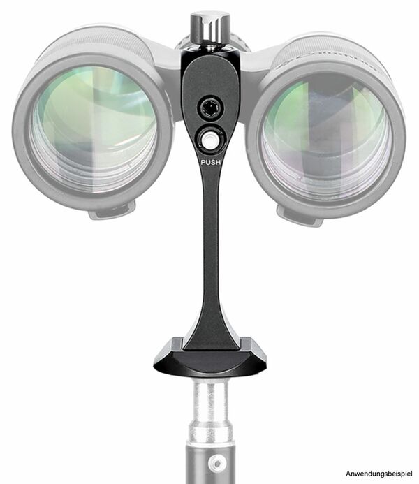 Leofoto BC-03 Fernglas QR-Halterung für Stative 