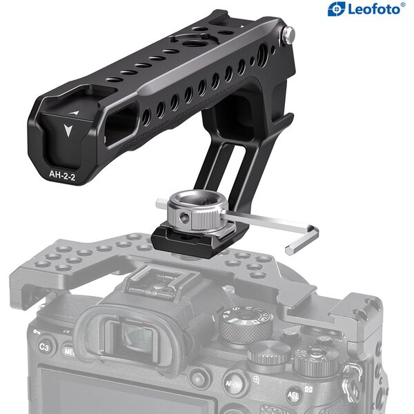Leofoto Camera Cage Handgriff mit ARRI-Anschluss AH-2-2 