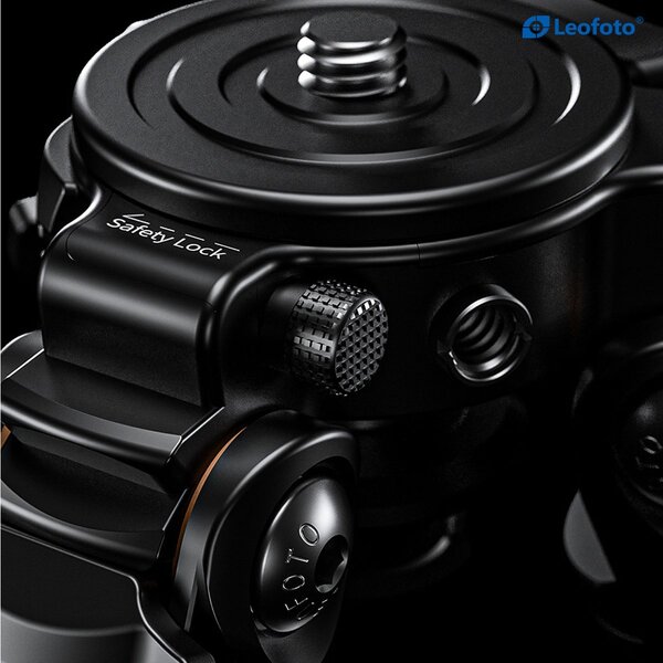 Leofoto Carbon-Dreibeinstativ LG-284C Lucifer + Ballhead LH-36R  Black