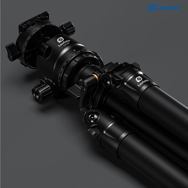Leofoto Carbon-Dreibeinstativ LG-324C Lucifer + Ballhead LH-40R  Black