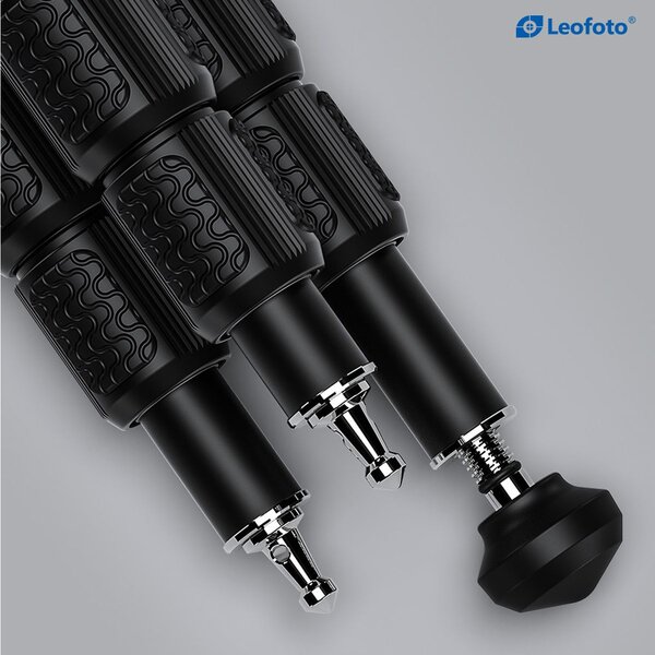 Leofoto Carbon-Dreibeinstativ LG-324C Lucifer + Ballhead LH-40R  Black