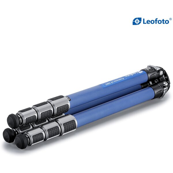 Leofoto Carbon-Dreibeinstativ LP-284C Poseidon + Ballhead LH-30 (Blue) 
