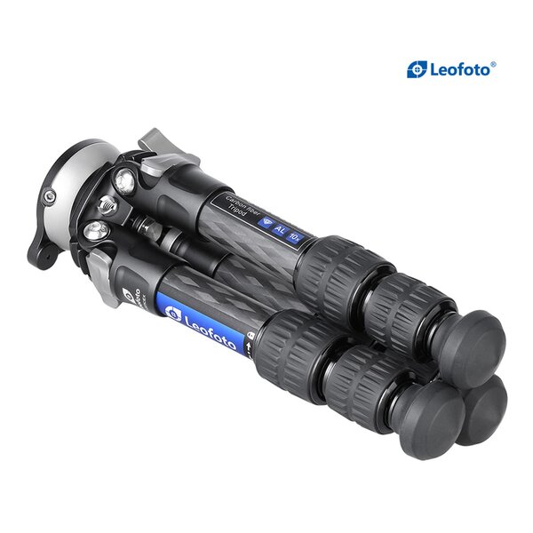 Leofoto Carbon-Dreibeinstativ LS-223CEX Ranger mit Nivellierschale + Panoramateller RH-0 