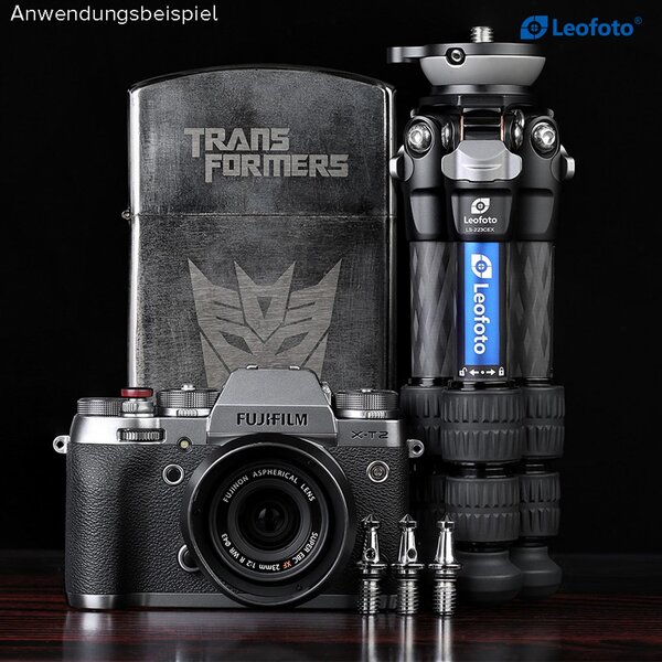 Leofoto Carbon-Dreibeinstativ LS-223CEX Ranger mit Nivellierschale + Panoramateller RH-0 