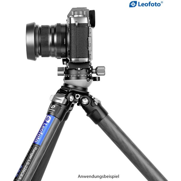 Leofoto Carbon-Dreibeinstativ LS-225CEX Ranger mit Nivellierbasis 