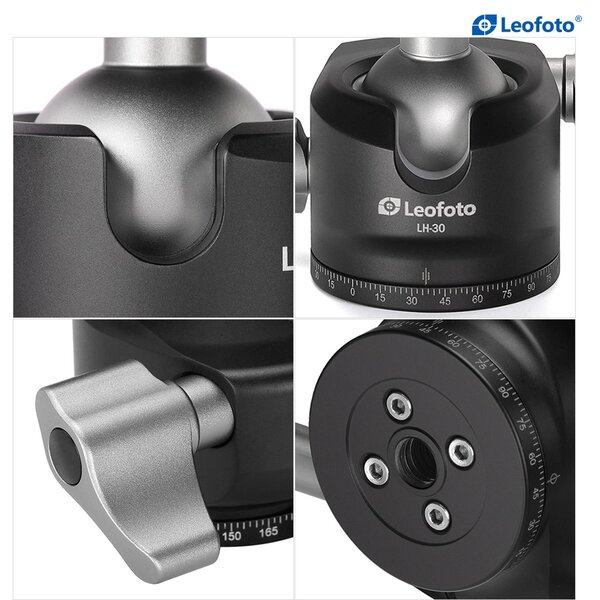 Leofoto Carbon-Dreibeinstativ LS-284C Ranger Pro + Ballhead  LH-30R