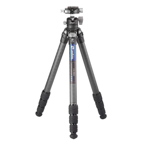 Leofoto Carbon-Dreibeinstativ LS-284C Ranger + Ballhead Panorama LH-30PCL 