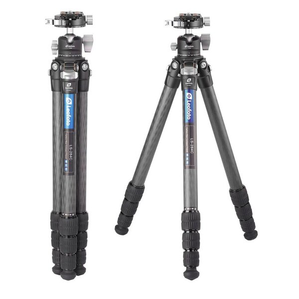 Leofoto Carbon-Dreibeinstativ LS-284C Ranger + Ballhead Panorama LH-30PCL 