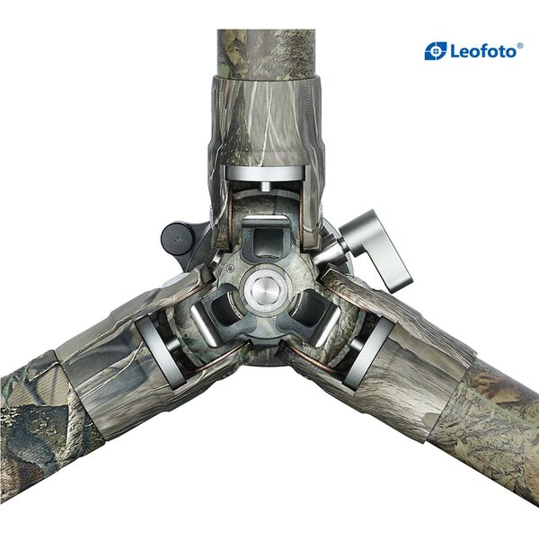 Leofoto Carbon-Dreibeinstativ LS-365CEX Ranger mit Nivellierbasis + PG-1 Gimbal Full Camo 