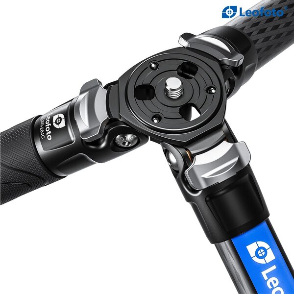 Leofoto Carbon-Dreibeinstativ LSR-284C Rapid Ranger mit Beinklemmen + Ballhead  LH-30