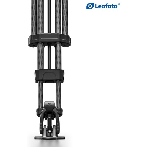 Leofoto Carbon-Dreibeinstativ LVF-163C + BV-15 Videostativset 