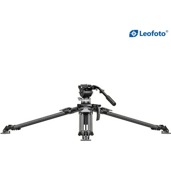 Leofoto Carbon-Dreibeinstativ LVF-163C + BV-15 Videostativset 