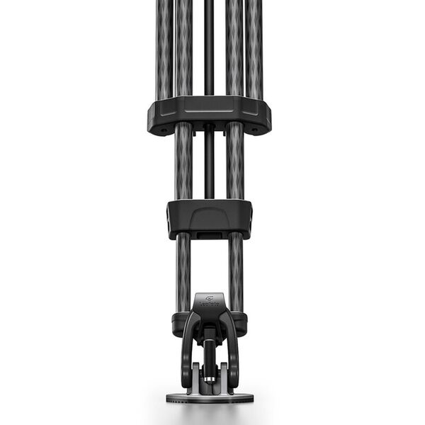 Leofoto Carbon-Dreibeinstativ LVF-163C + FH-10 Videostativset 