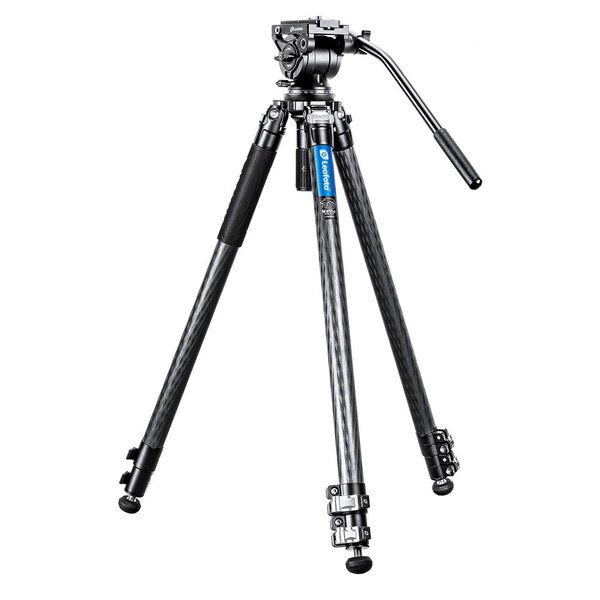 Leofoto Carbon-Dreibeinstativ LVM-323C  +BV-10 Manba LVM