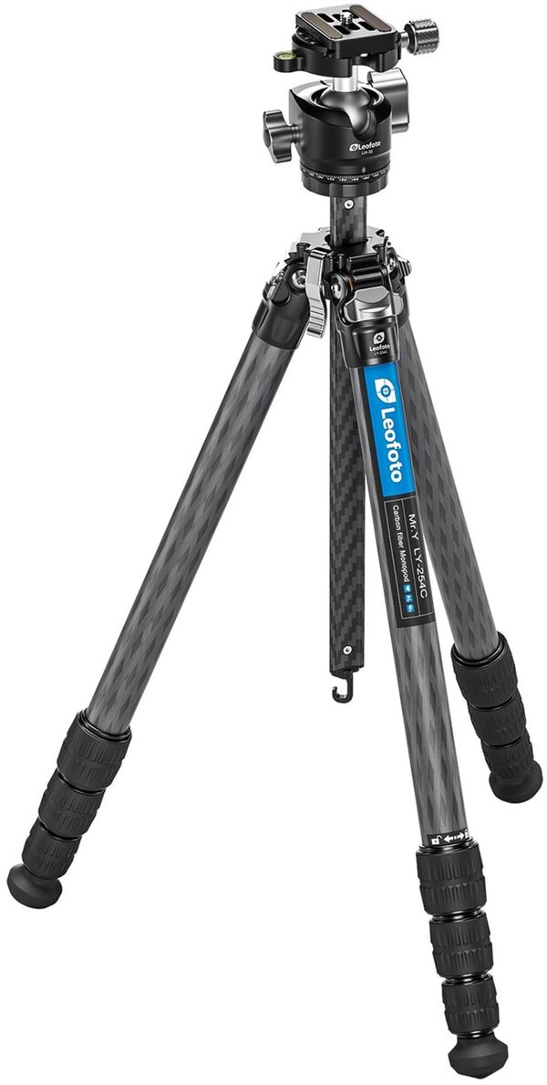 Leofoto  Carbon-Dreibeinstativ LY-254C Mr. Y + Ballhead LH-30 