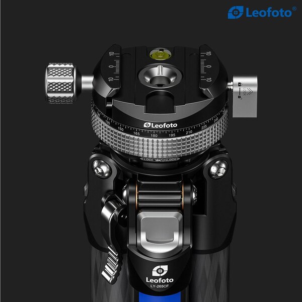Leofoto Carbon-Dreibeinstativ LY-265CF Mr. Y  schwarz