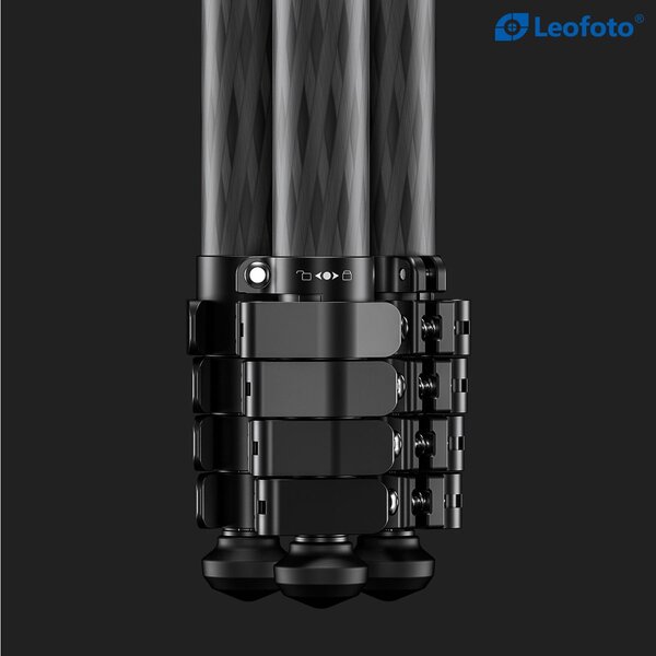 Leofoto Carbon-Dreibeinstativ LY-265CF Mr. Y  schwarz