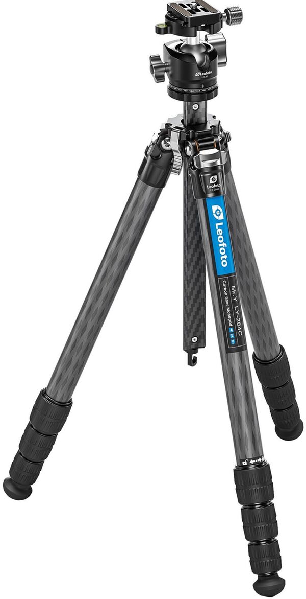 Leofoto Carbon-Dreibeinstativ LY-284C Mr. Y + Ballhead LH-30 