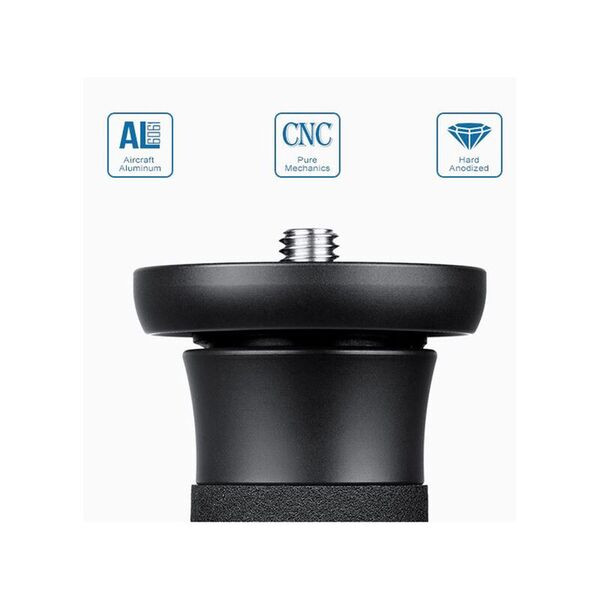 Leofoto Carbon-Einbeinstativ MPQ-325C  blau