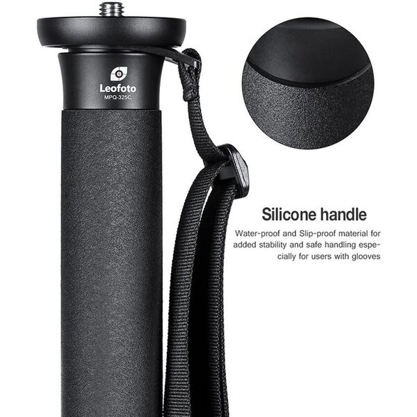 Leofoto Carbon-Einbeinstativ MPQ-325C  blau