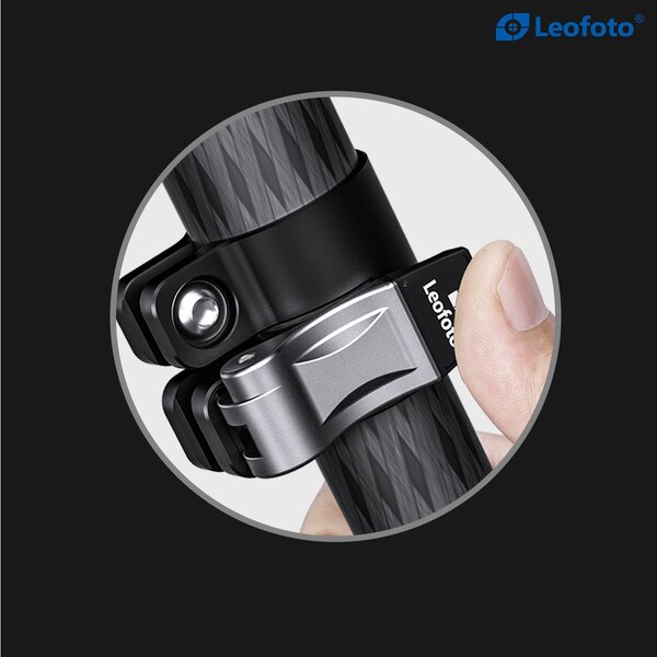 Leofoto Carbon-Einbeinstativ MV-324CL+BV-10+VD-03 