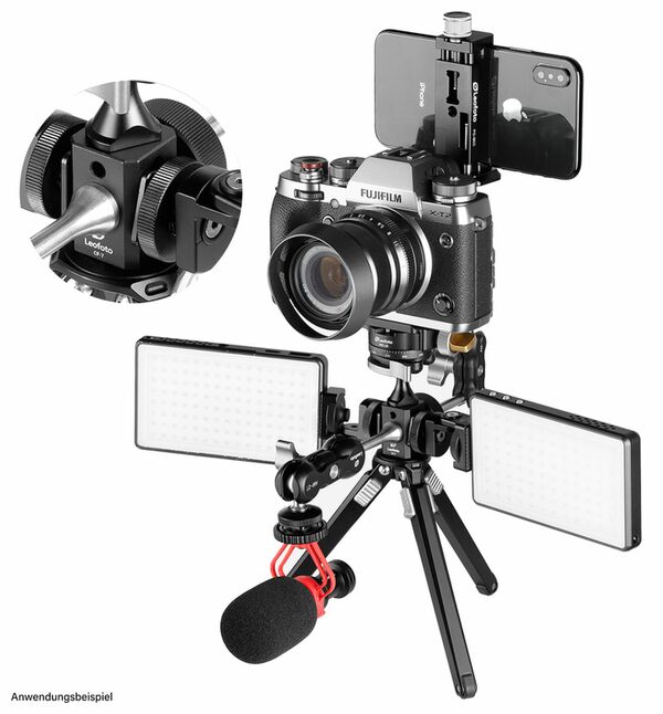 Leofoto CF-7 universal conversion adapter UNC 1/4 