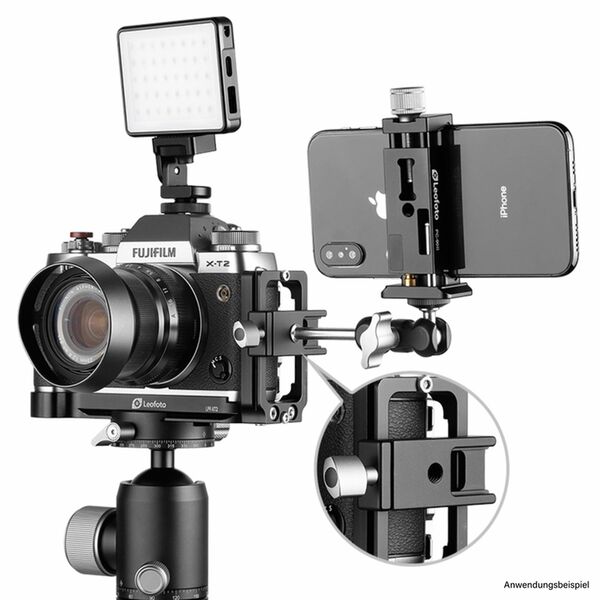 Leofoto DC-22 Klemme 