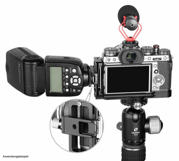 Leofoto DC-22 Klemme 