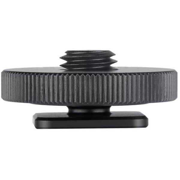 Leofoto FA-02 Cold shoe 1/4 mounting hole 