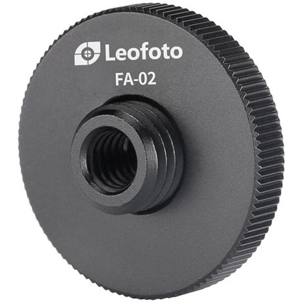 Leofoto FA-02 Cold shoe 1/4 mounting hole 