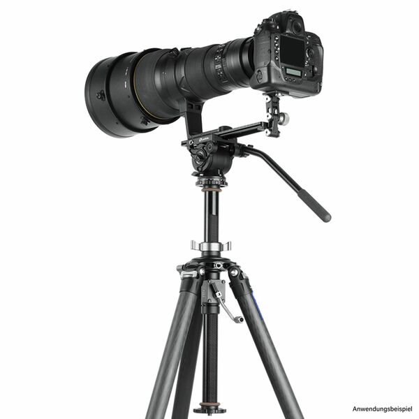 Leofoto GC-364C Kurbel-Mittelsäule für 75 mm abnehmbare Stativplatten 