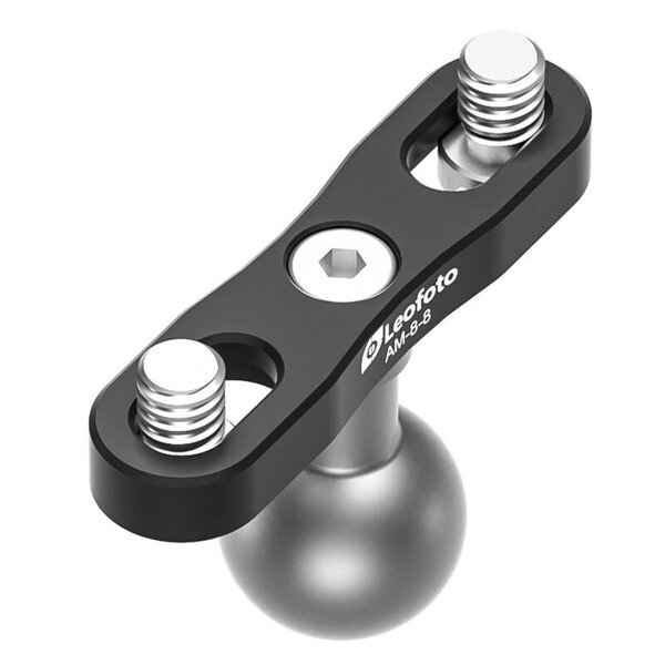 Leofoto Gelenkarm AM-8-8 Gelenk mit Adapter für Camera Cages 