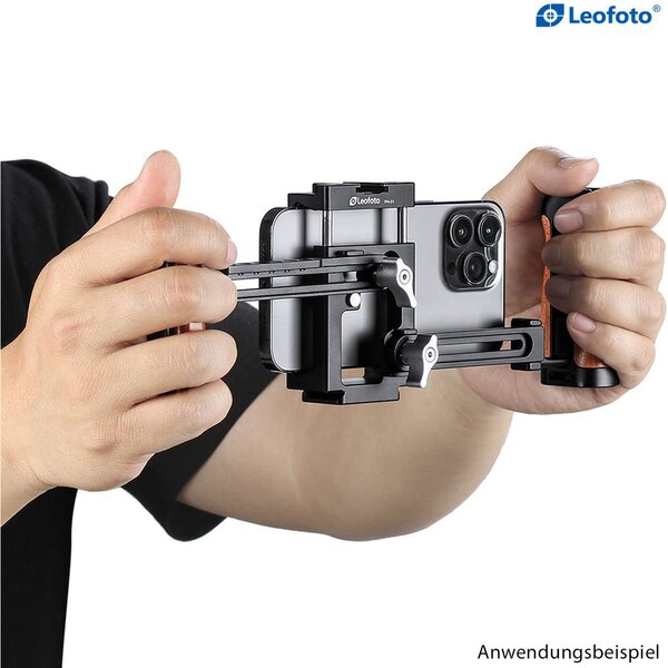 Leofoto Halterung PH-01 Smartphone-Videorig 