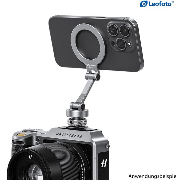 Leofoto Halterung PM-03 silver  silver