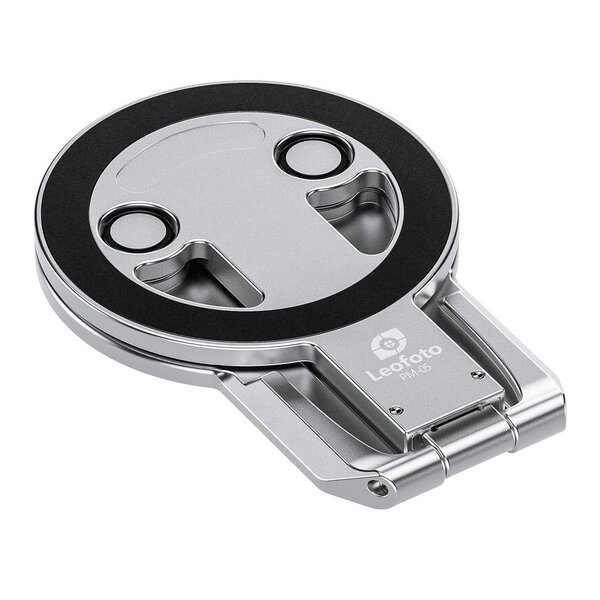 Leofoto Halterung PM-05 Magnetischer Smartphonehalter Misty Gray  Misty Gray