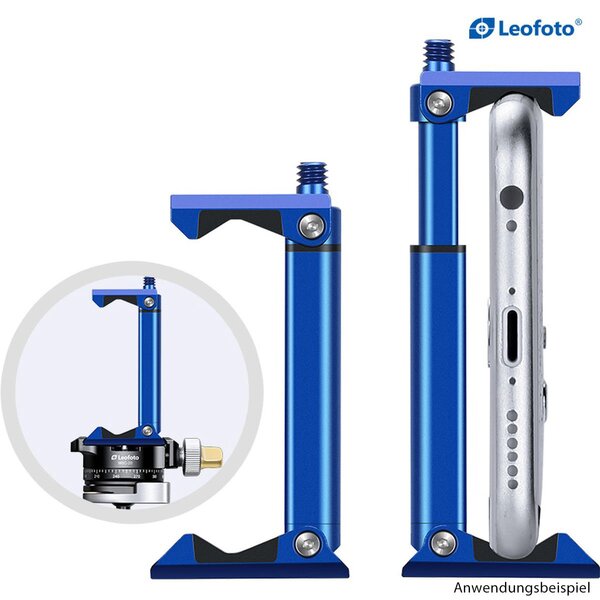 Leofoto Halterung Smartphone PC-20 black  black