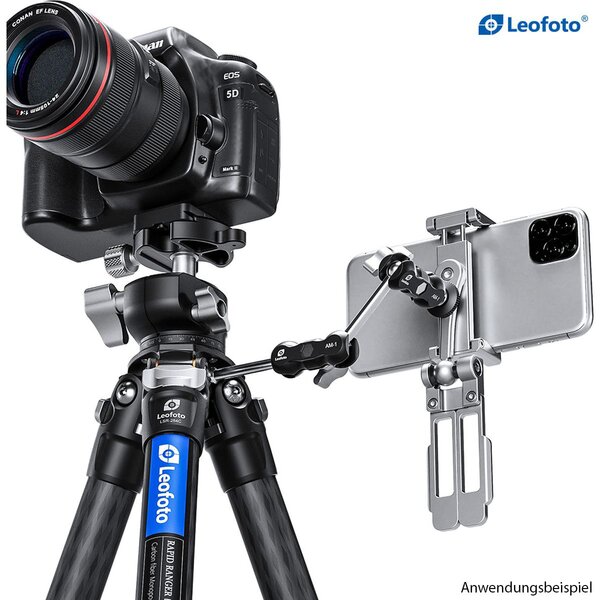 Leofoto Halterung Smartphone PC-3 silver  silver