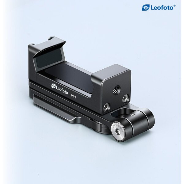 Leofoto Halterung Smartphoneklemme & Stativ PS-2 Silver  silver