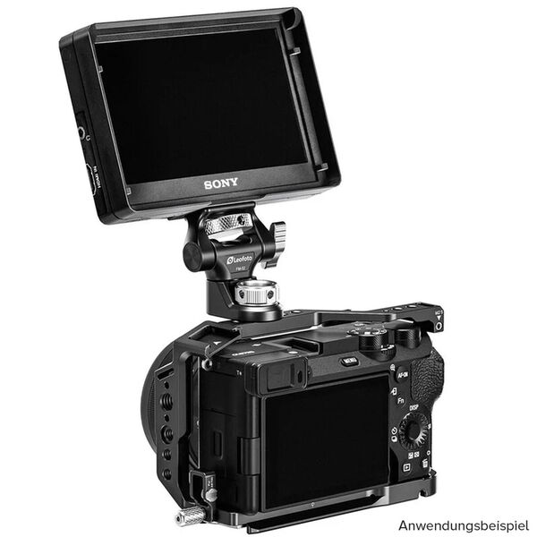 Leofoto Kamera Cage Monitorhalterung FM-02 mit Arri-Anschlußgewinde 