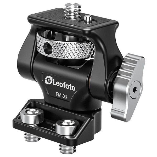 Leofoto Kamera Cage Monitorhalterung FM-03 mit zwei Anschlußgewinden 1/4