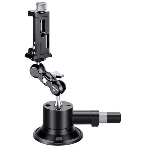 Leofoto Kit Saugnapf mit Arm und PC-90II Telefonklammer  SC-01