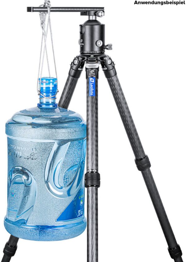 Leofoto Kugelkopf HB-70 + Auslöseplatte QP-70N 