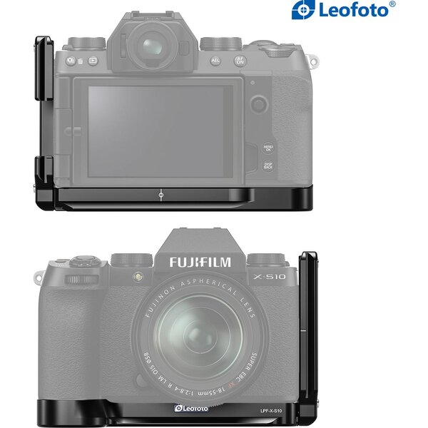 Leofoto L-Halterung LPF-X-S10 für Fujifilm X-S10 