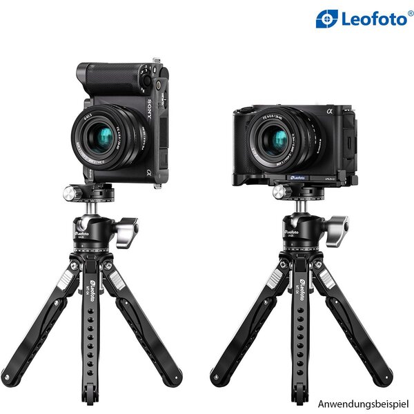 Leofoto L-Halterung LPS-ZV-E1 für Sony Alpha ZV-E1 schwarz 